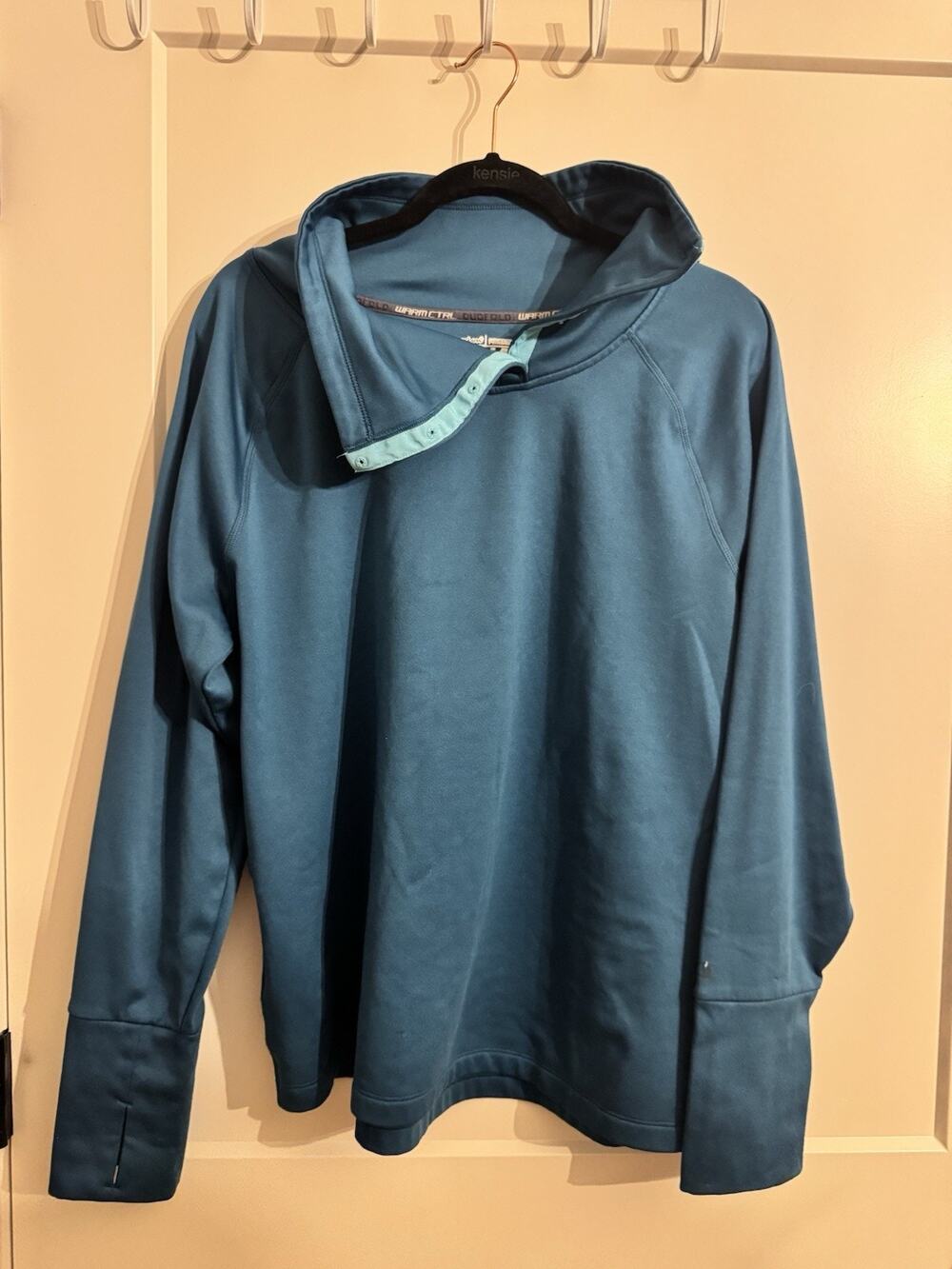 Champion Sweatshirt Womens Sz XL Snap Turtle Neck Warm Pullover Exercise Hiking